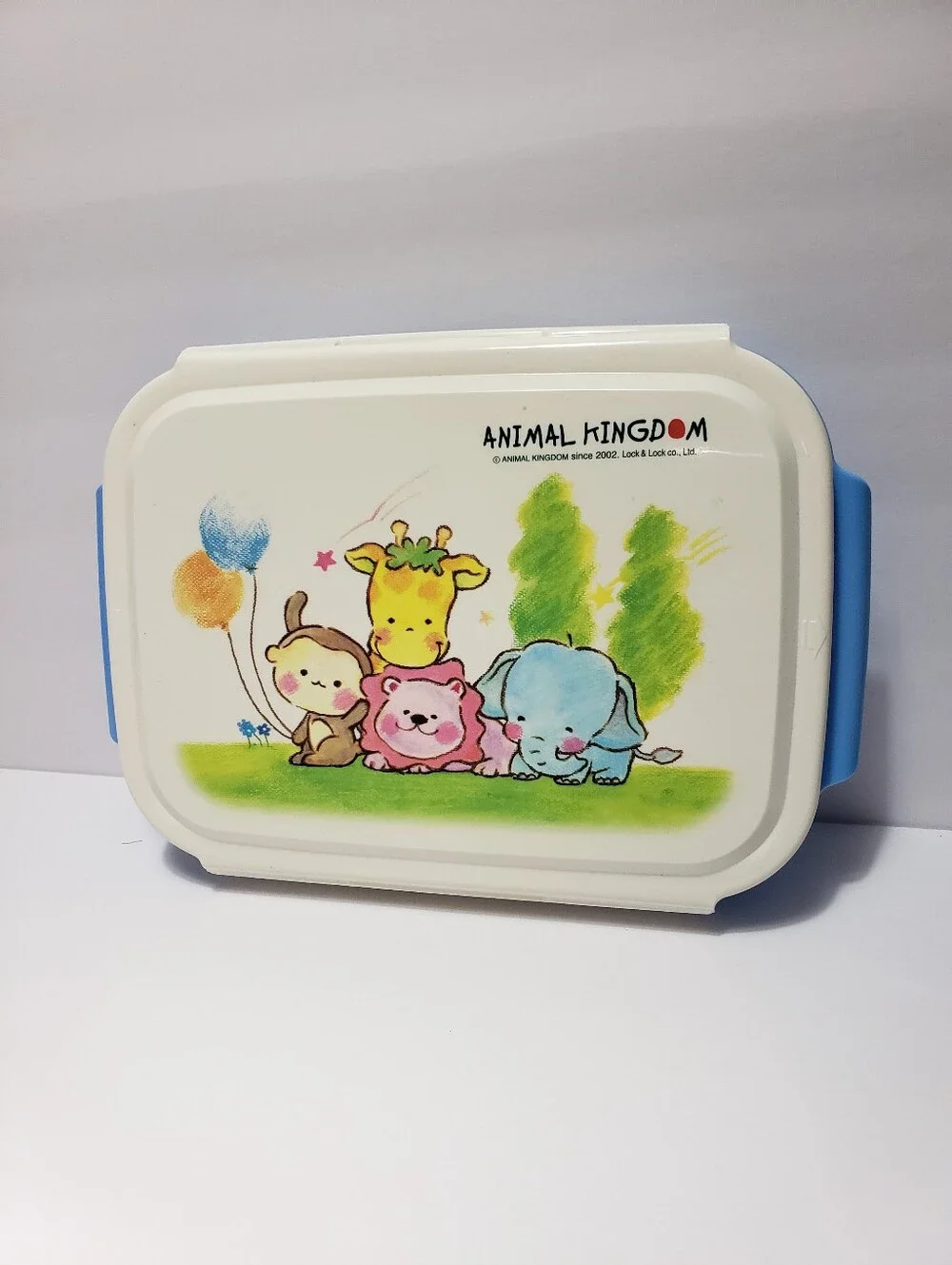 NEW! ANIMAL KINGDOM Plastic Bento Box Lunch Conteiner